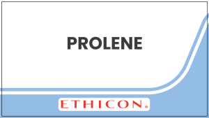 Nici Prolene Johnson & Johnson niewchłanialne nici 3/0 dł. 75cm PS-2 3/8 koła odwrotnie tnąca, dwuwklęsła REF: F2862 36 szt. - 1 op.