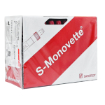 Probówko-strzykawka S-Monovette® K3 EDTA 2.7ml (czerwony) - 50 szt. | REF: 05.1167.001