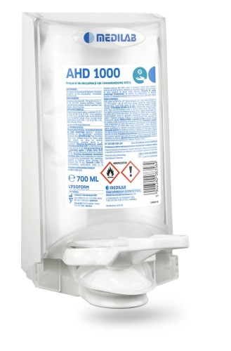 Sterisol AHD 1000 Płyn do dezynfekcji rąk i skóry WKŁAD 700ml