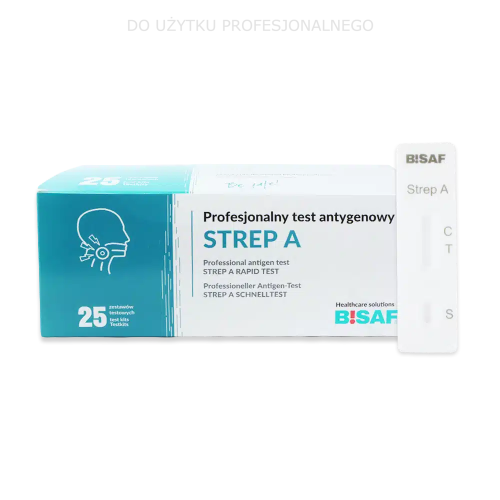 Test Strep A | Streptococcus A | - 25 szt.