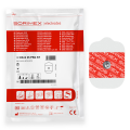 SORIMEX Elektrody EKG do testów wysiłkowych 35x50mm | okrągłe, piankowe, z żelem stałym - 50 szt. | REF: EK-S 35 PSG ST