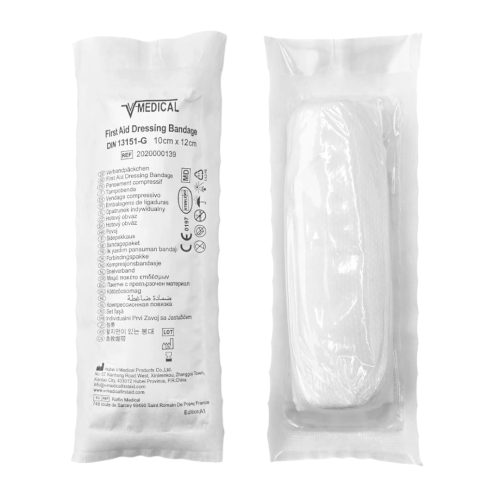 Opatrunek indywidualny typ G sterylny 10cm x 12cm x 4m | REF: 2020000139