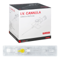 I.V. CANNULA Kaniula dożylna - wenflon 0,7 x 19 mm 24G POLNET - 100 szt. | REF: 121709P