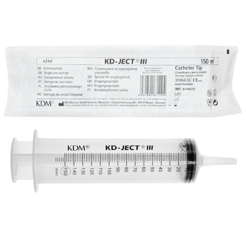 Strzykawka do cewnikowania Janeta 150ml (160ml) KD-JECT III - 1 szt.
