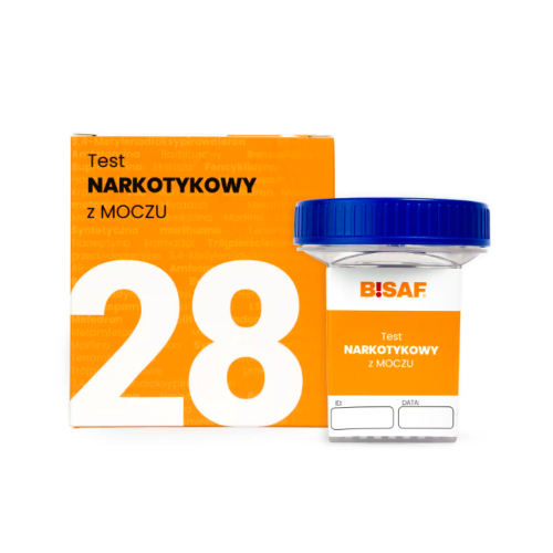 BISAF Test narkotykowy z moczu na 28 substancji 1 szt. (do użytku profesjonalnego)