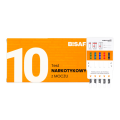 BISAF Test narkotykowy z moczu na 10 substancji - 1 szt. (do użytku profesjonalnego)