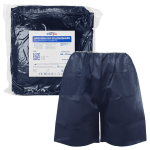 Spodenki do kolonoskopii z otworem granatowe 40G Intergos - 10 szt.