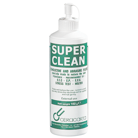 SUPER CLEAN Pasta ścierna żel do przygotowania skóry (EEG, Holter, EP-ECG) 160g