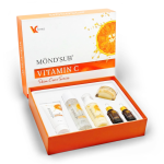 MOND'SUB Zestaw rozjaśniająco-liftingujący z witaminą C do pielęgnacji twarzy (6 elementów)