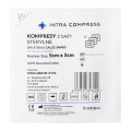 Kompresy gazowe jałowe 5x5 cm A'5 17N 8W INTRA COMPRESS - 50 blistrów