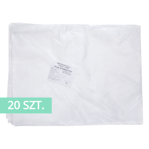 Prześcieradło włókninowe jednorazowe 210x80cm BIAŁE BISMED - 20 szt.