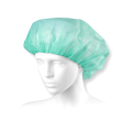 Czepek medyczny "beret" ochronny z włókniny ZIELONY BISMED - 100 szt. | REF: XC1Z