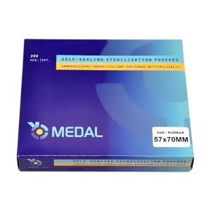 Medal Torebki do sterylizacji 57mm x 70mm - 200 szt.