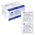 Gaziki nasączone 70% alkoholem 110x90 mm Alcohol Prep - 100 szt. | REF: P2-IA-2