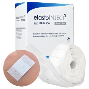 ElastoINJECT Plastry poiniekcyjne z nacięciem 5m x 4cm 250 szt. ZARYS| REF: PPP4500