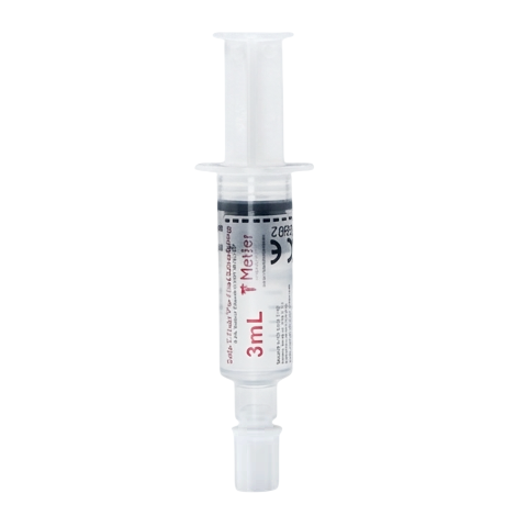 Métier Safe-T-Flush™ Strzykawka z roztworem chlorku sodu 0,9% (sól fizjologiczna - NaCl 0,9%) 3ml - 30 szt. | REF: PF0303
