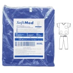 SoftMed Komplet operacyjny zabiegowy bluza + spodnie XXXL - 1 szt. | REF: S-308 XXXL
