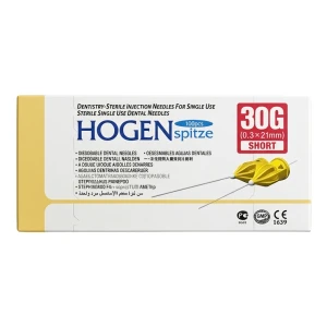 Igła do karpuli 30G 0,3x21mm HOGEN spitze 100 szt. | REF: HS-0,3X21MM
