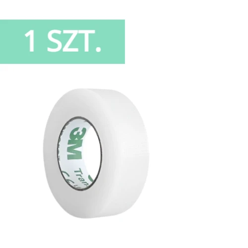 3M Transpore™ Przylepiec foliowy 1,25cm x 9,1m - 1 szt. | REF: 1527-0
