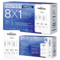 FASTEST Test 8w1 COMBO | Grypa A/B, Covid-19, ADV, RSV, PIV, HRV, MPV | - 1 szt. | REF: 123145-01-102