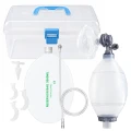 Resuscytator ręczny AMBU dla dorosłych + maska 4# w walizce | REF: SMRA03L