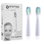 KOŃCÓWKI DO SZCZOTECZKI ORO-SONIC BASIC White - 2 szt.