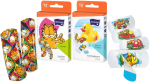 ZESTAW Plastry z opatrunkiem dla dzieci: Happy Garfield 12 szt. + Happy Tattoo 12 szt.