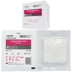 Kompresy gazowe jałowe 5x5 cm NEOSET PROFI LINE  - 75 szt.