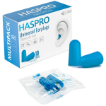 Stopery zatyczki do uszu HASPRO niebieskie - 10 par