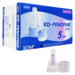 Igły insulinowe do penów uniwersalne 31G 0,25 x 5mm KD-PENOFINE - 100 szt.