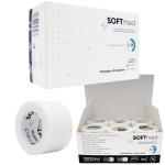 SOFTmed ™ - Przylepiec włókninowy chirurgiczny 2,5cm x 5m - 12 szt.
