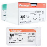 Nici chirurgiczne, szwy wchłanialne - B.Braun Monosyn® 3/0 26mm HR26 - 36 szt. / REF: C2022025