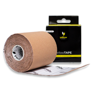 yellowTAPE Taśma do kinesiotapingu 7,5cm x 5m CIELISTA (YT-755-S)