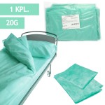 Komplet pościeli medycznej jednorazowy 20G - 1 kpl. / REF: XZ0001120