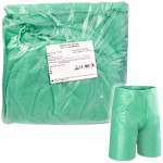 Spodenki do kolonoskopii z otworem zielone 25G BISMED - 10 szt. | REF: XS0001125U