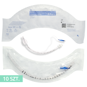 Rurka intubacyjna z mankietem Covidien Curity 8.0 - 10 szt. / REF: 9480E