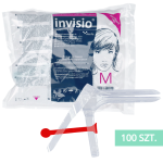 Wziernik ginekologiczny STERYLNY jednorazowy rozm. M - 100 szt. - INVISIO