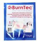 BurnTec 5x5 cm Opatrunek hydrożelowy ratowniczy WZMOCNIONY