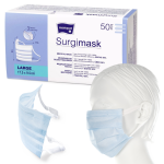 Maseczki medyczne chirurgiczne Surgimask LARGE 3-warstwowe MA-142-MM3U-005 - 50 szt.
