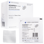 Kompresy gazowe jałowe 7,5x7,5 cm A'3 17N 8W INTRA COMPRESS - 100 blistrów
