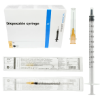 Strzykawka tuberkulinowa TBC U100 1ml z igłą zdejmowaną 0,5 x 25mm jałowa Vogt Medical - 100 szt. (REF: 1310405)