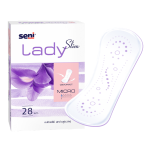 Seni Lady Slim MICRO - Wkładki urologiczne anatomiczne 28 szt. (Chłonność: 1/6)
