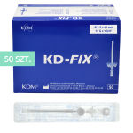 KD-FIX® Kaniula dożylna - wenflon 1,5 x 45 mm 17G BIAŁY - 50 szt.