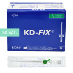 KD-FIX® Kaniula dożylna - wenflon 1,3 x 45 mm 18G ZIELONY - 50 szt.