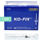 KD-FIX® Kaniula dożylna - wenflon 1,7 x 45 mm 16G SZARY - 1 szt.