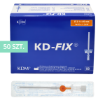 KD-FIX® Kaniula dożylna - wenflon 2.1 x 45 mm 14G POMARAŃCZOWY - 50 szt.