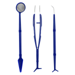 Zestaw stomatologiczny diagnostyczny j.u. sterylny SoftMed - REF: HNDK3 (3 elementy)