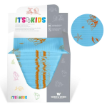 IT'S4KIDS Serwety stomatologiczne składane dla dzieci 33x48cm - 80 szt. / REF: I4K-33K-48-N