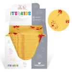 IT'S4KIDS Serwety stomatologiczne składane dla dzieci 33x48cm - 80 szt. / REF: I4K-33K-48-Y