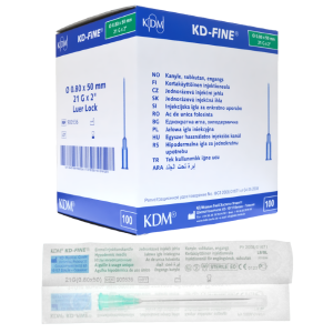 KD-Fine Igły iniekcyjne 0.8 x 50mm 21G sterylne - 100 szt.